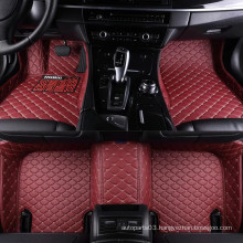 Car Mats Universal Waterproof Anti Slip Leather Material All Round Car Floor Mat